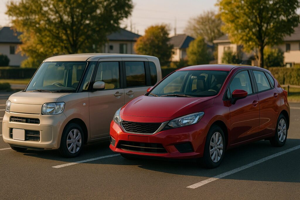【基本比較】軽自動車 vs コンパクトカー の違い