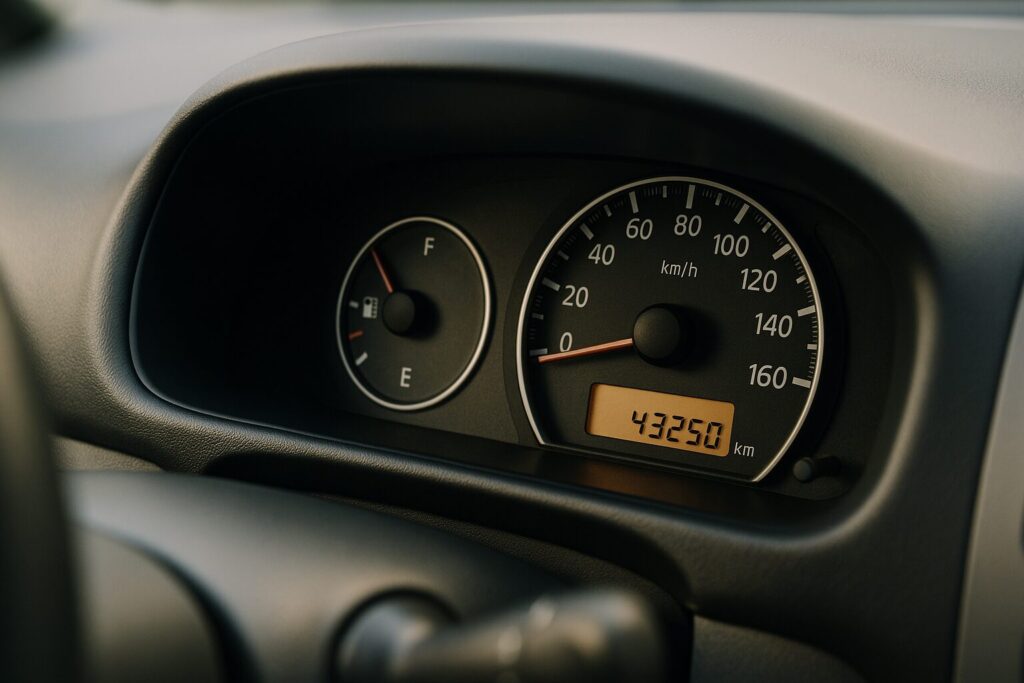 走行距離の目安は「年間8,000km」